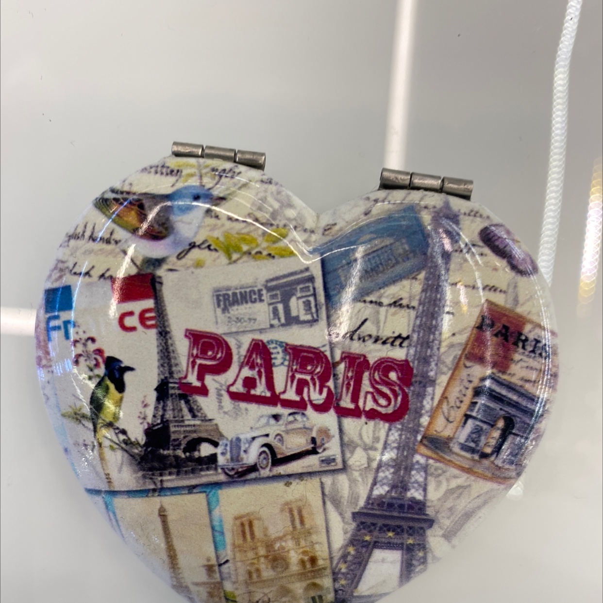 心形铝镜产品图