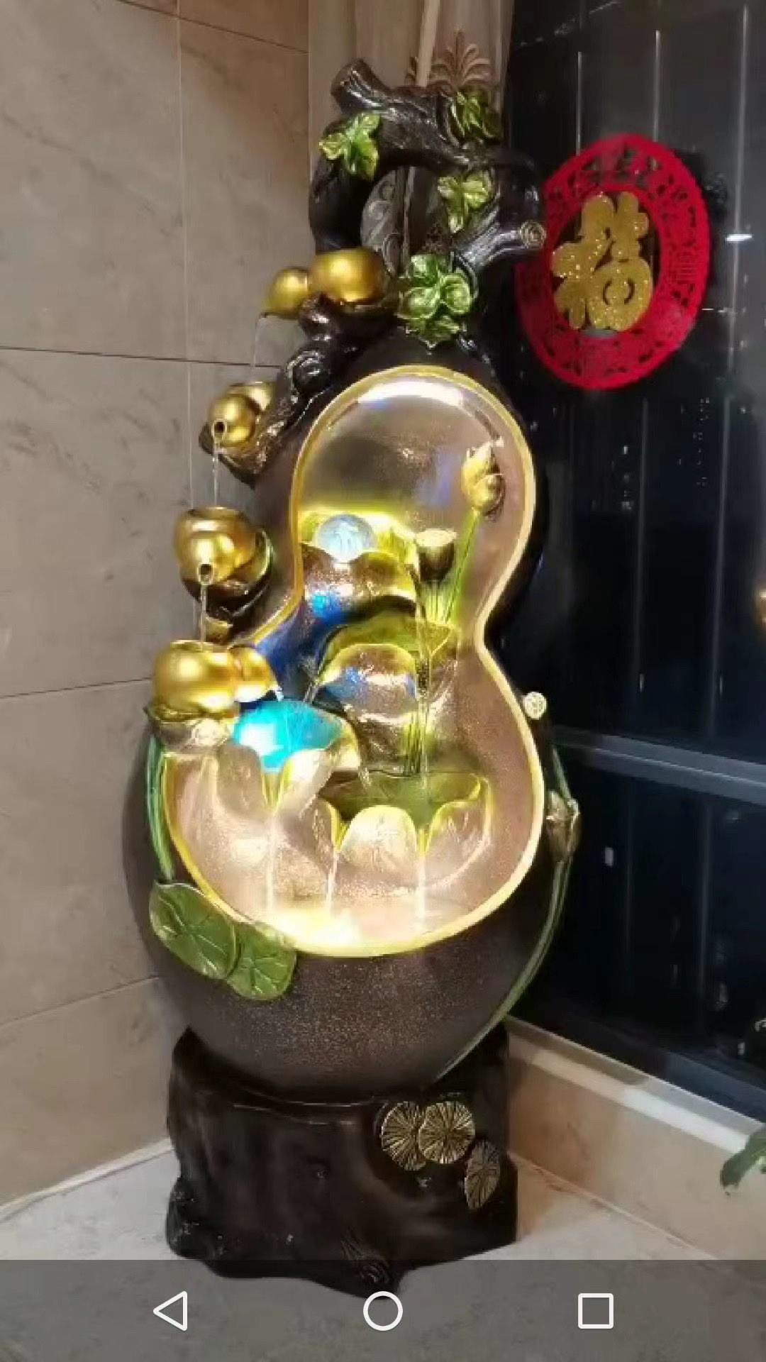 诸葛工艺庭院流水摆件阳台鱼池造景顶楼花园装饰布置景观鱼缸喷泉雾化加湿器爆款7279-286详情图14