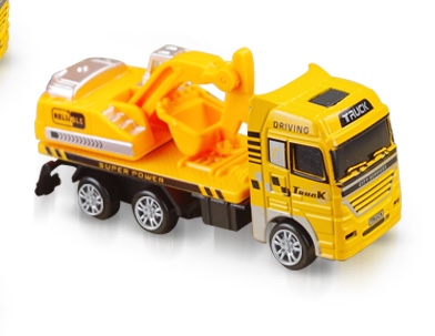 Alloy engineering car 1:66 tres función de inercia taobao venta caliente niños juguetes ventana abierta caja de color Application Scenario