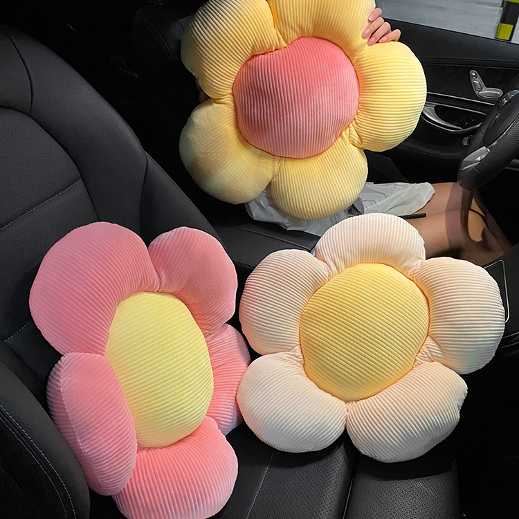 卡通猫汽车头枕护颈枕靠枕颈椎腰靠记忆棉四季通用装饰情侣女用品68