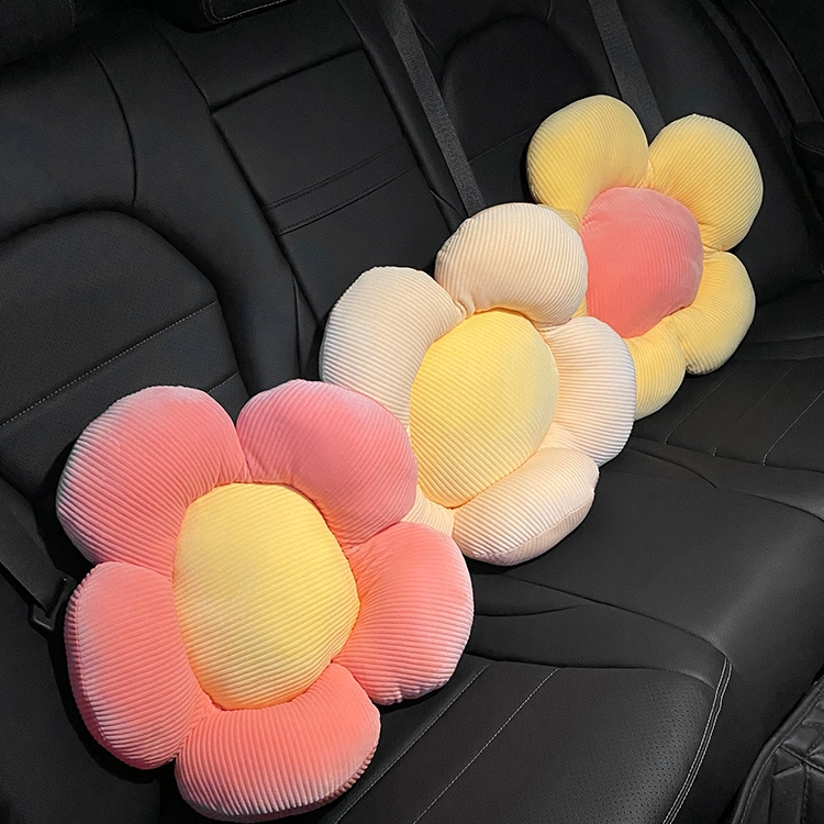 卡通猫汽车头枕护颈枕靠枕颈椎腰靠记忆棉四季通用装饰情侣女用品65