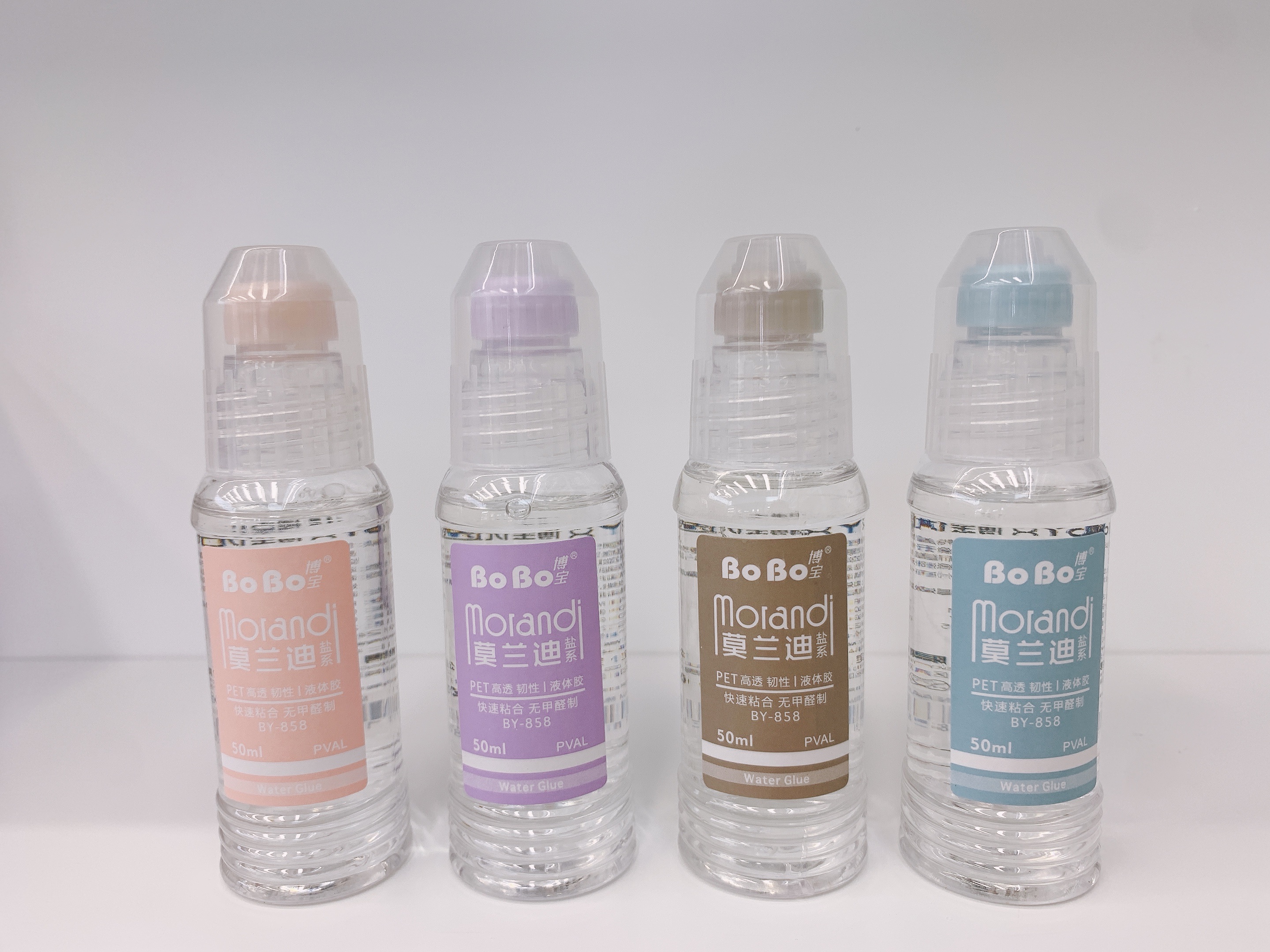 High-transparency and high-adhesion liquid student paper adhesive can be customized with your own LOGO. Safe, non-toxic and environmentally friendly PET Application Scenario
