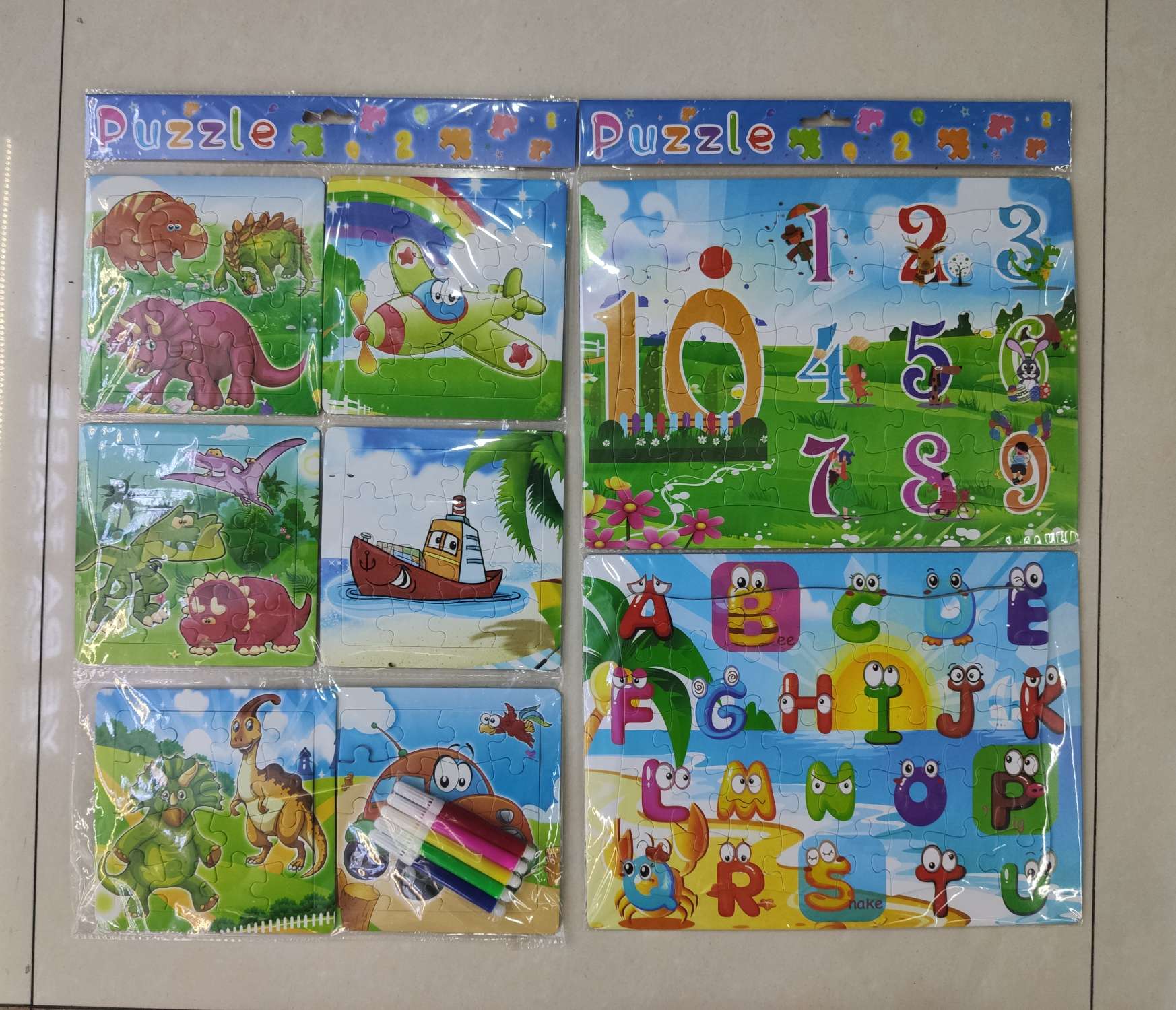 100粒城市交通积木 Wood toys 吉庆鸟详情图4