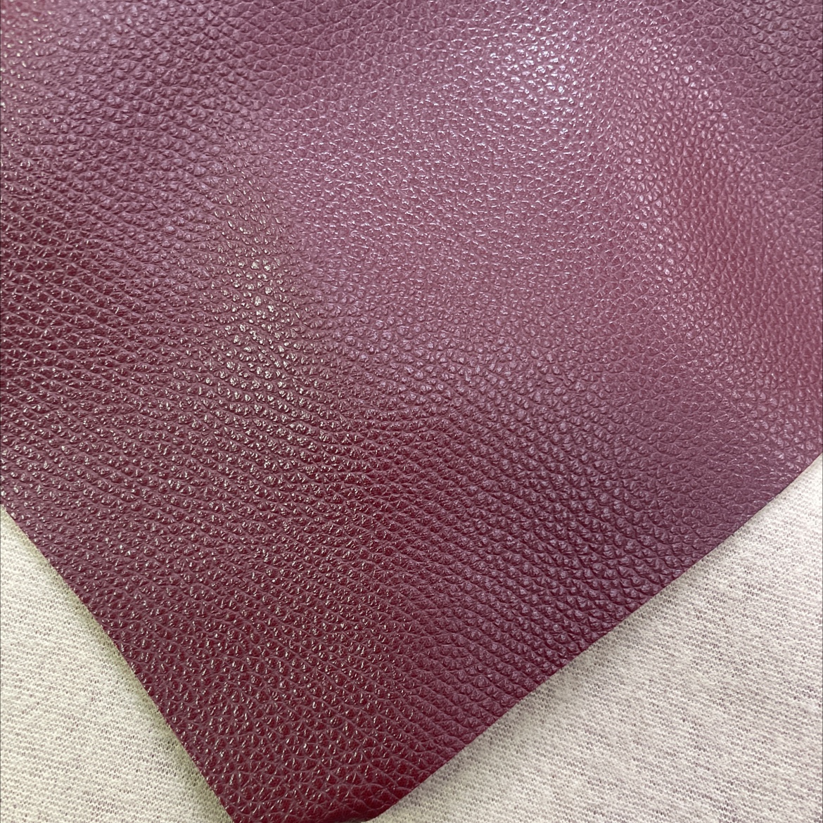 Mini lychee leather fabric, leather bags, sofa belts, soft furnishings, stationery, wine red mnlz010 Specification image