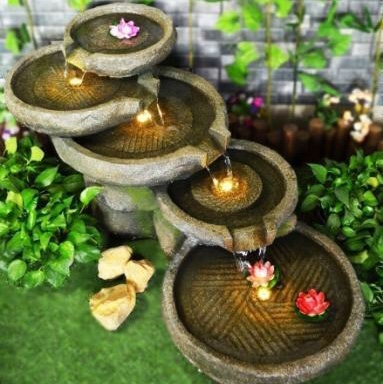 诸葛工艺庭院流水摆件阳台鱼池造景顶楼花园装饰布置景观鱼缸喷泉雾化加湿器爆款7279-286详情1