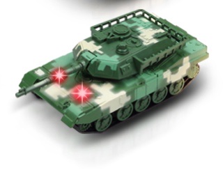 Collection of small tank model simulation ornaments, alloy military troop transport vehicle, sound and light force metal children's toy car Item Picture