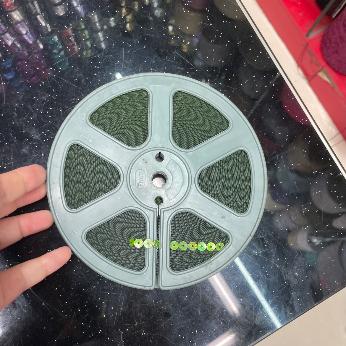 7Cm Bright Li Green