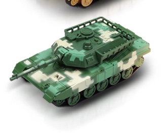 Collection of small tank model simulation ornaments, alloy military troop transport vehicle, rebound metal children's toy car detail image 5