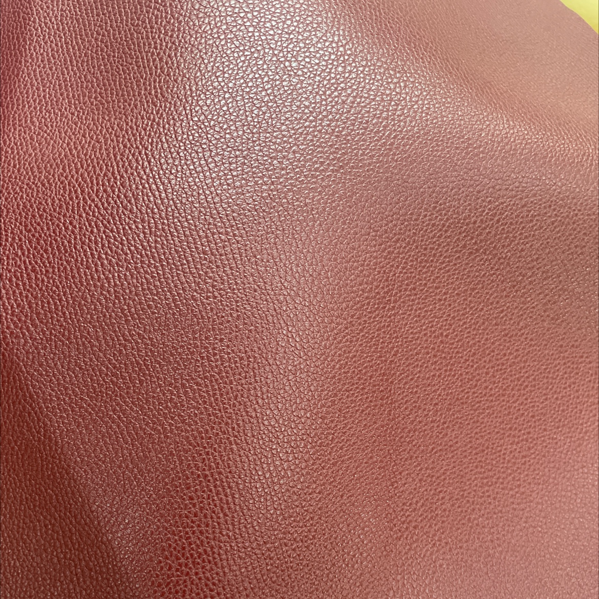 Mini lychee leather fabric, leather bags, sofa belts, soft furnishings, stationery, wine red mnlz010