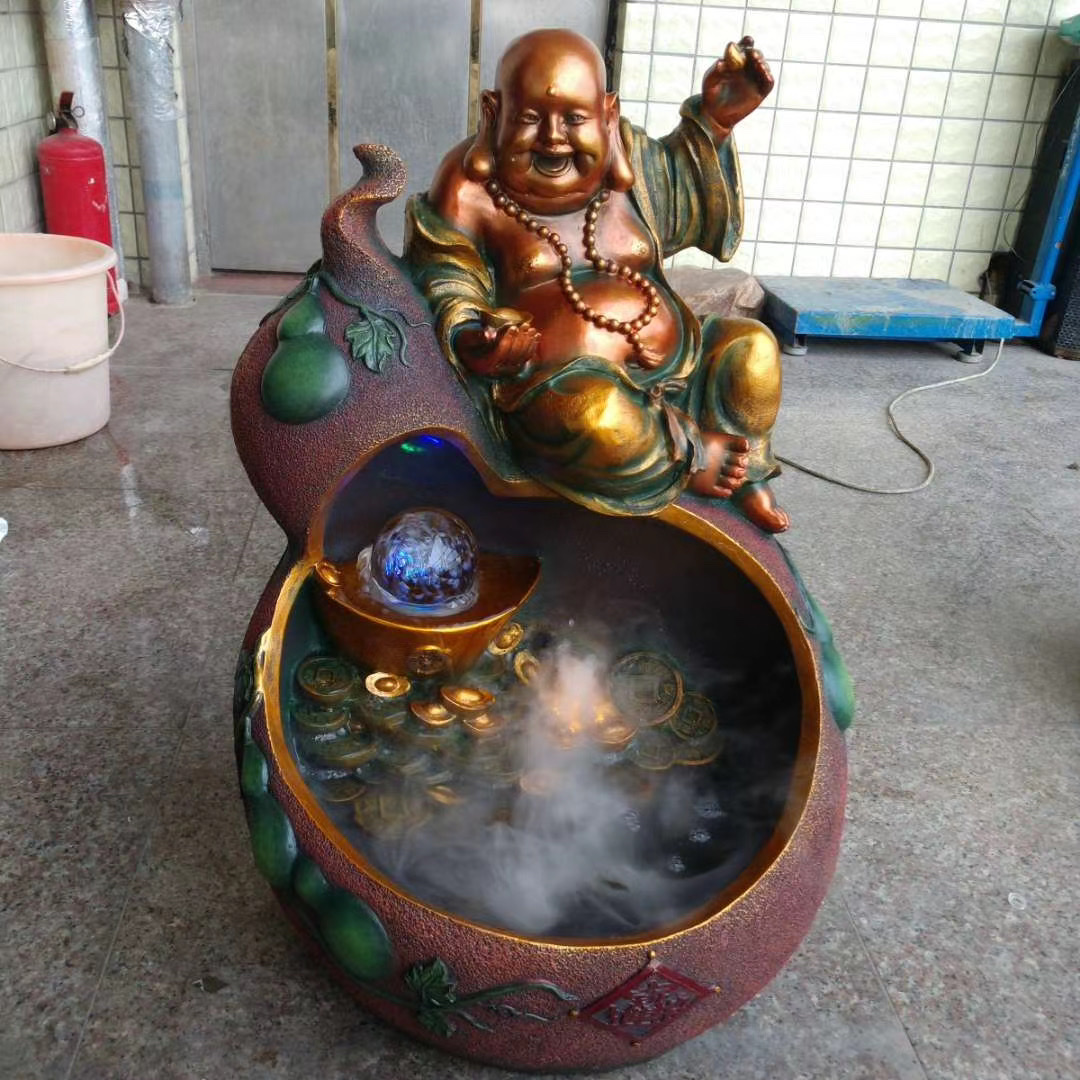 诸葛工艺庭院流水摆件阳台鱼池造景顶楼花园装饰布置景观鱼缸喷泉雾化加湿器爆款7279-286详情图13