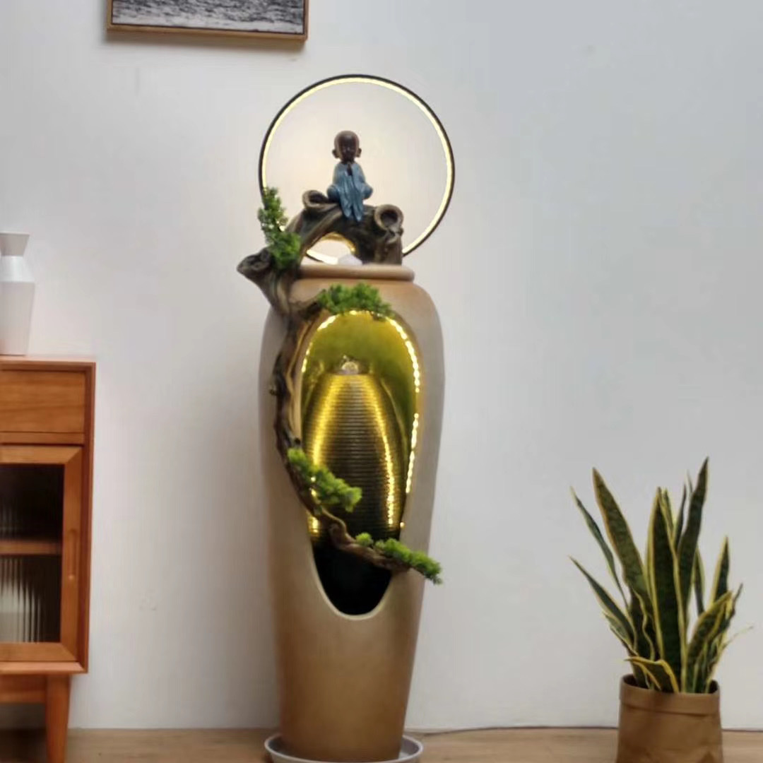 诸葛工艺庭院流水摆件阳台鱼池造景顶楼花园装饰布置景观鱼缸喷泉雾化加湿器爆款7279-286详情图10