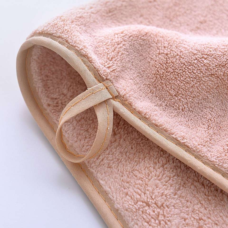 Japanese-style coral fleece absorbent bath towel thickened couple's towel gift given, 70*140cm detail image 8