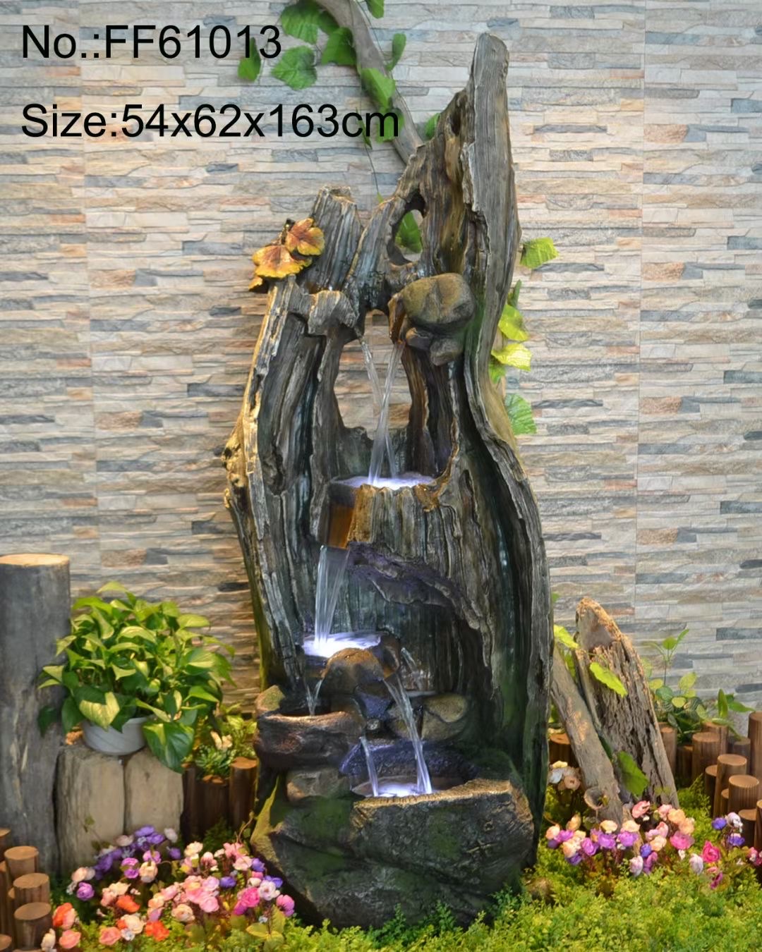 诸葛工艺庭院流水摆件阳台鱼池造景顶楼花园装饰布置景观鱼缸喷泉雾化加湿器爆款7279-290详情图6