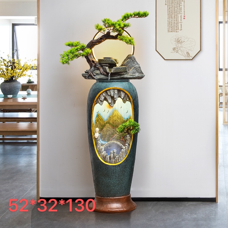 诸葛工艺庭院流水摆件阳台鱼池造景顶楼花园装饰布置景观鱼缸喷泉雾化加湿器爆款7279-286详情图19