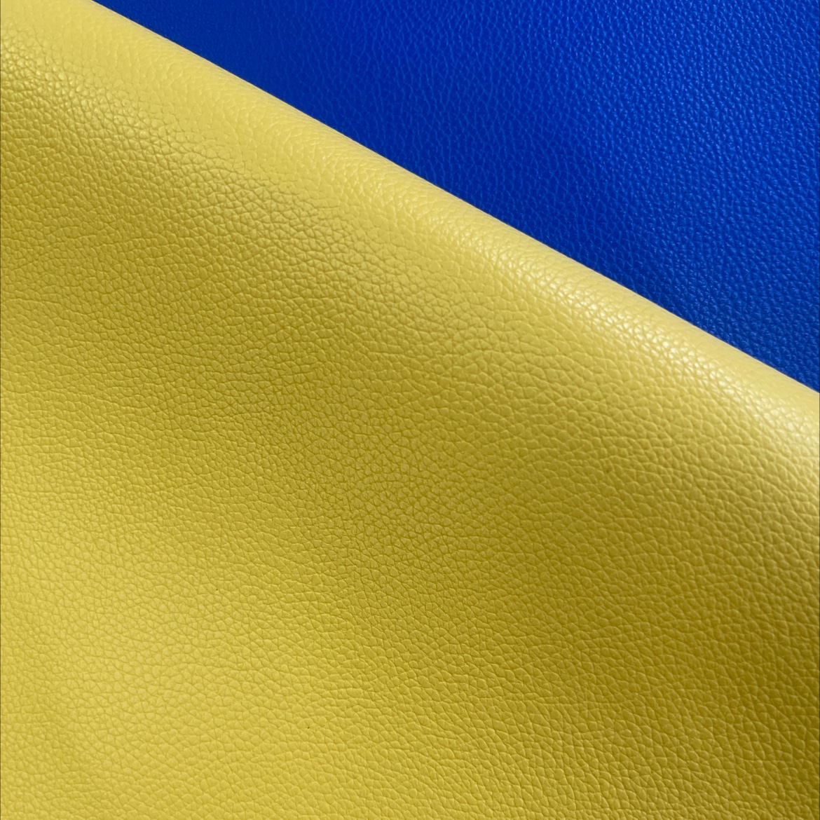 Mini lychee leather fabric, leather bags, sofa belts, soft furnishings, stationery, yellow mnlz019 details Picture
