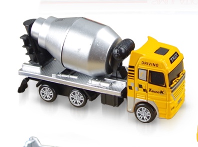 Alloy engineering car 1:66 tres función de inercia taobao venta caliente niños juguetes ventana abierta caja de color Specification image