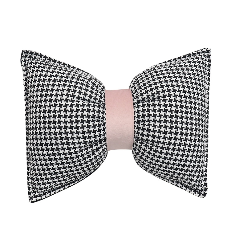 卡通猫汽车头枕护颈枕靠枕颈椎腰靠记忆棉四季通用装饰情侣√