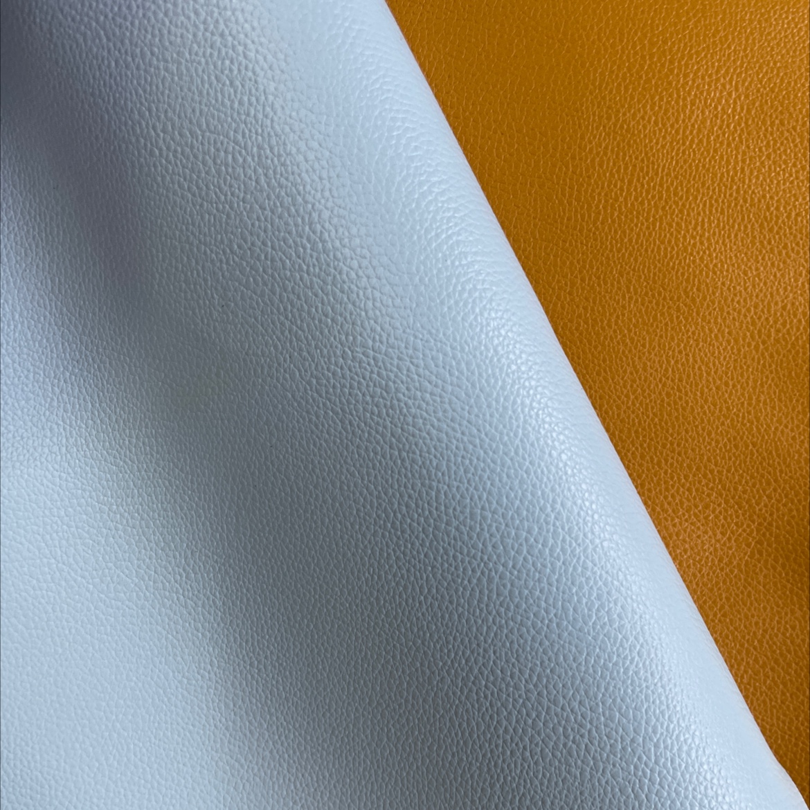 Mini lychee leather fabric, leather bags, sofa belts, soft furnishings, stationery, sky blue mnlz020 details Picture