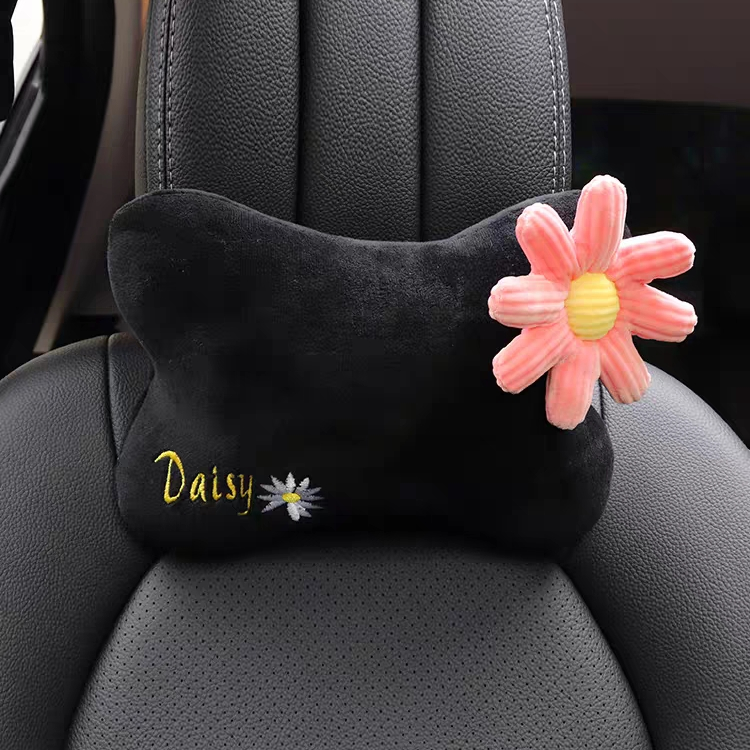 卡通猫汽车头枕护颈枕靠枕颈椎腰靠记忆棉四季通用装饰情侣女用品54