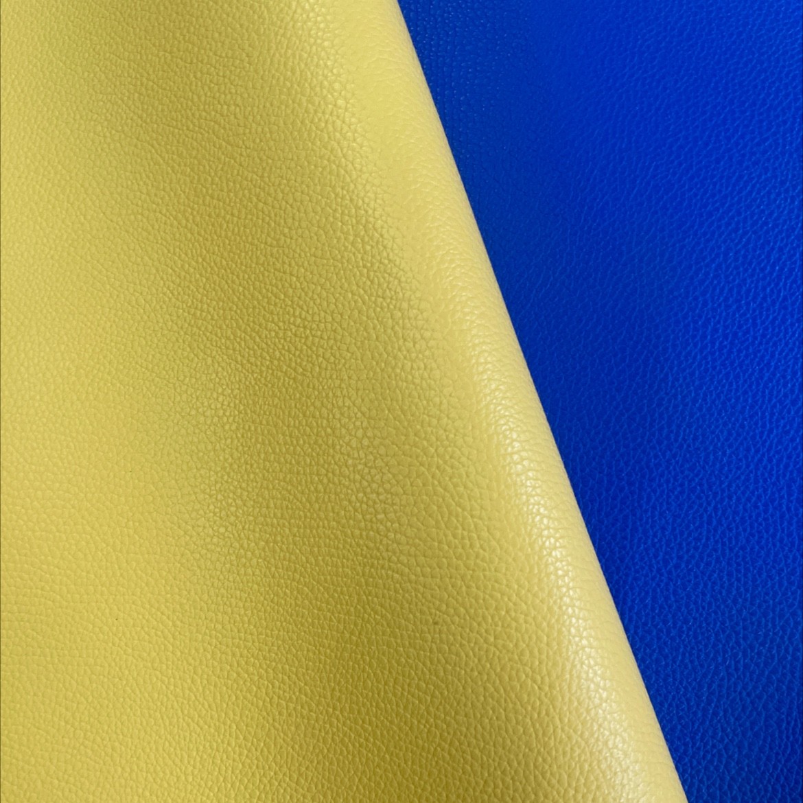 Mini lychee leather fabric, leather bags, sofa belts, soft furnishings, stationery, yellow mnlz019 Specification image