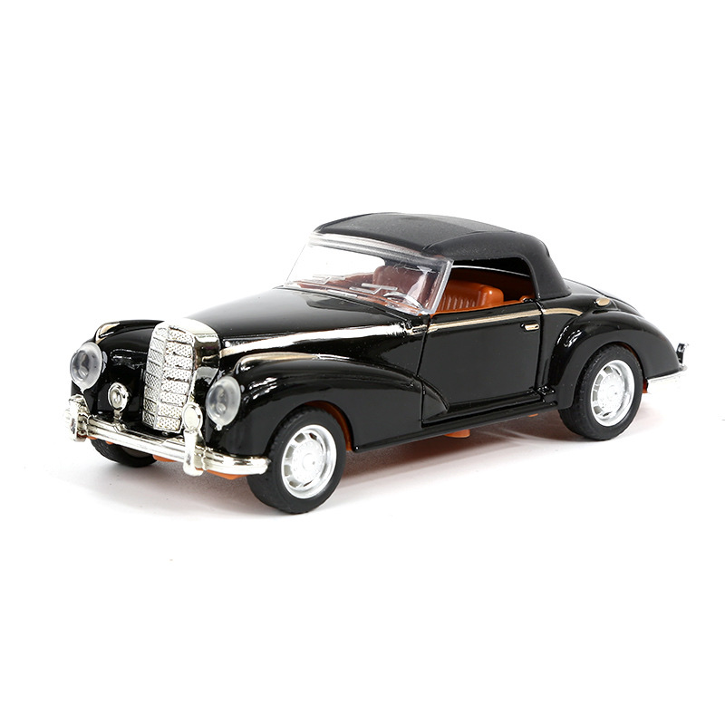 1:36 vintage car simulation model, boy alloy resilience toy, adult cake baking, car decoration detail image 9