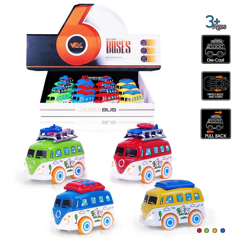 Dibujos animados q versión alloy bus model juguetes para niños alloy car mod huecos sonido y luz autobús de viaje autobús público