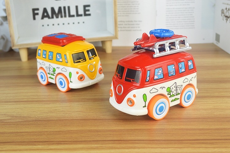 Dibujos animados q versión alloy bus model juguetes para niños alloy car mod huecos sonido y luz autobús de viaje autobús público detail image 9
