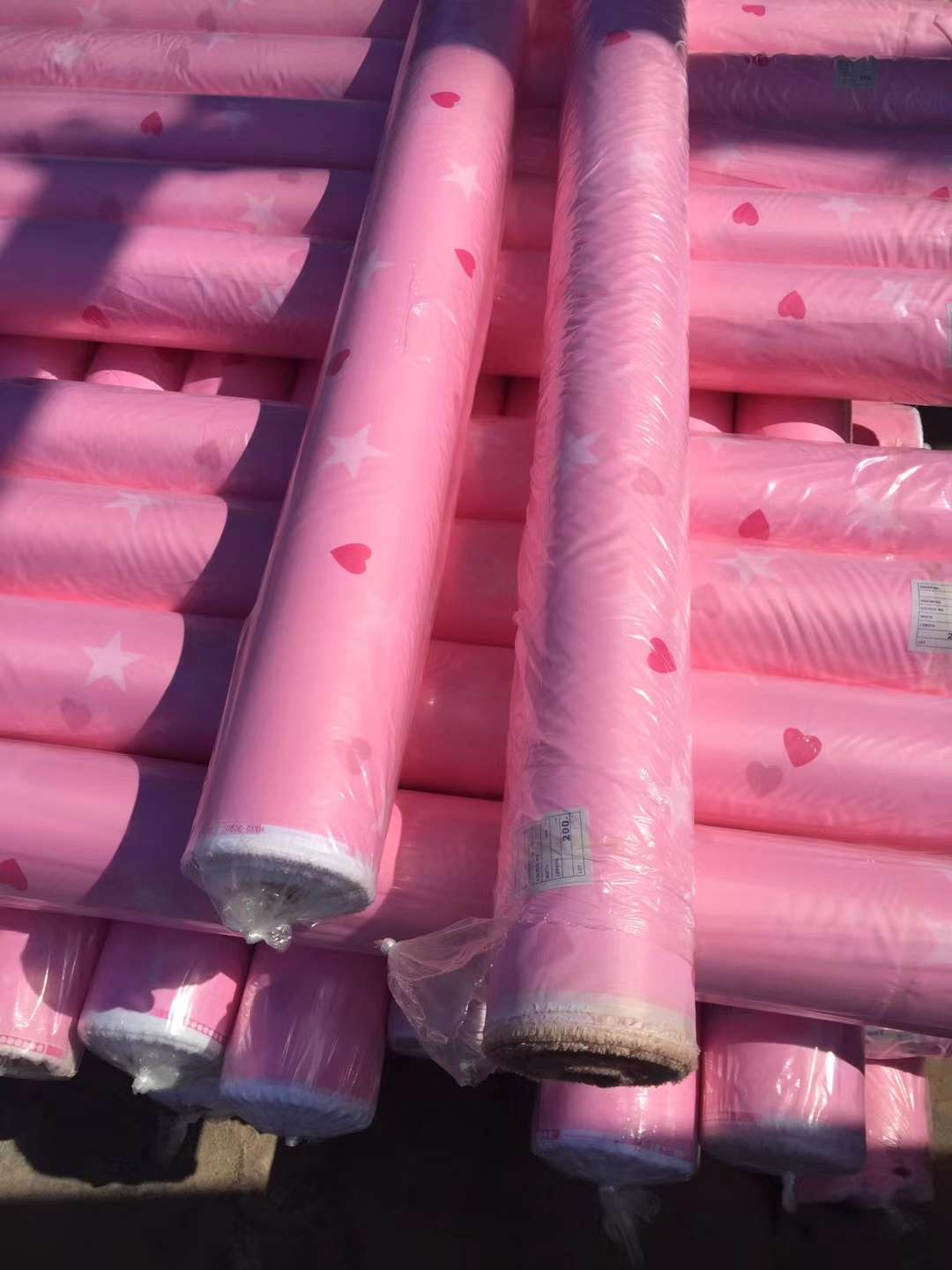 Factory direct sales, best-selling stock across the Internet, 190T printed children's tent fabric, home makeup storage, travel, eco-friendly bag fabric lining Specification image