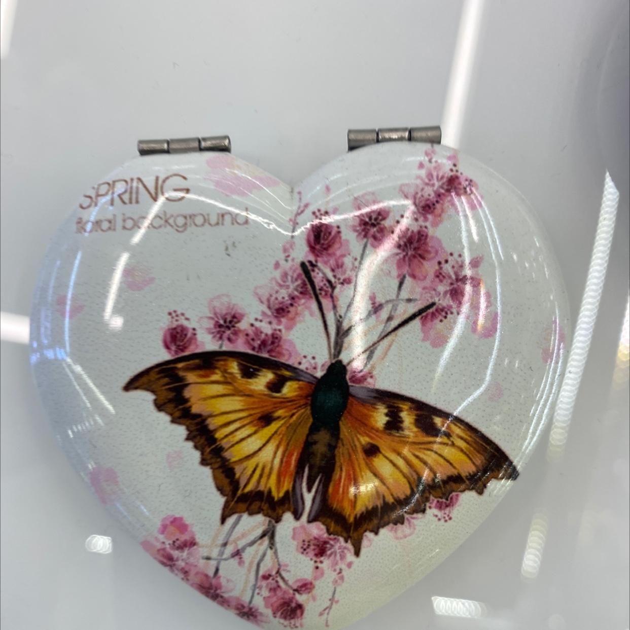 迪梦斯工艺品珠宝首饰盒镜子手工定制创意礼品镜子心形铝镜塔系列详情图5