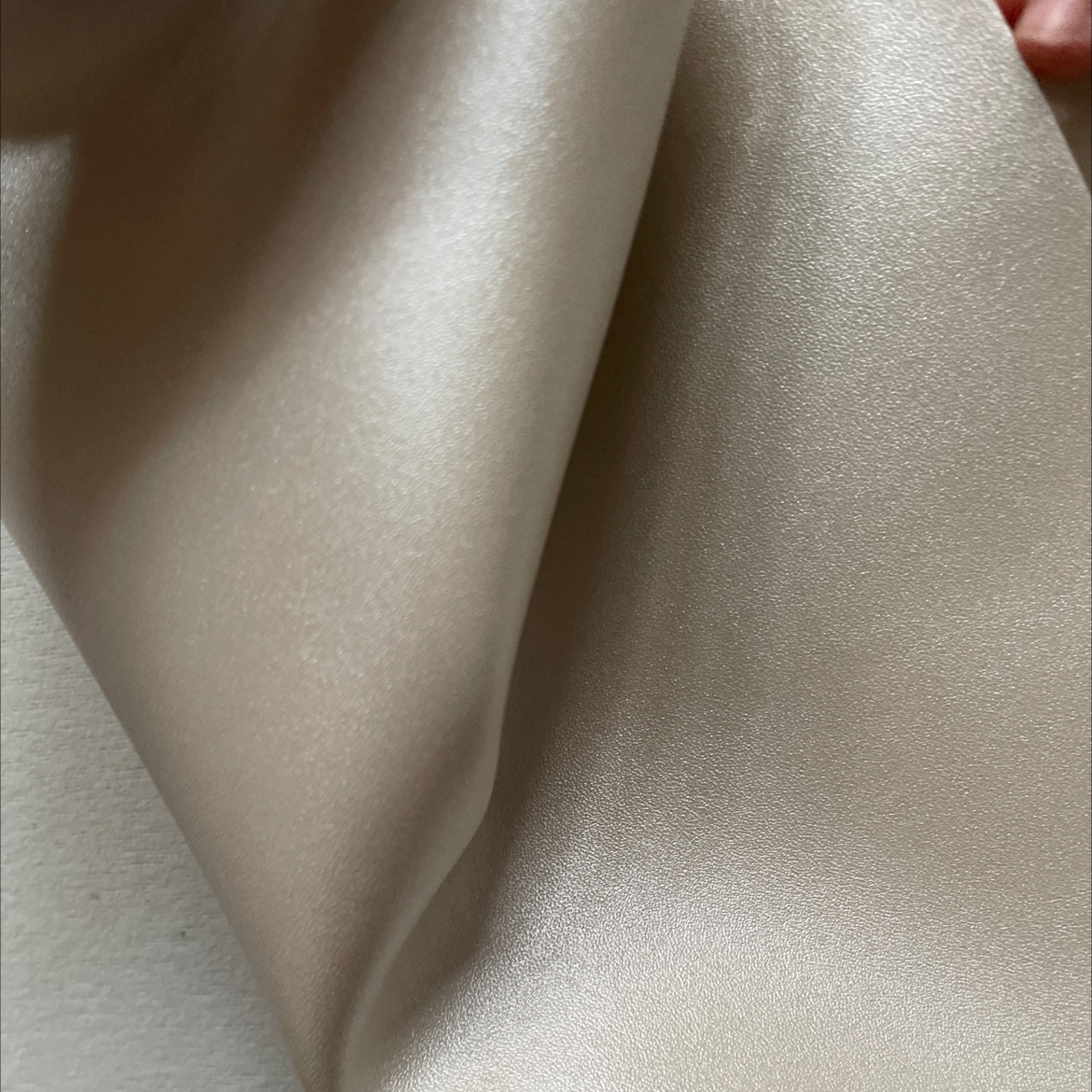 Fine-grained Napa leather fabric, leather bags, sofas, accessories, soft furnishings, belts, pearlescent white xwnp026 Item Picture