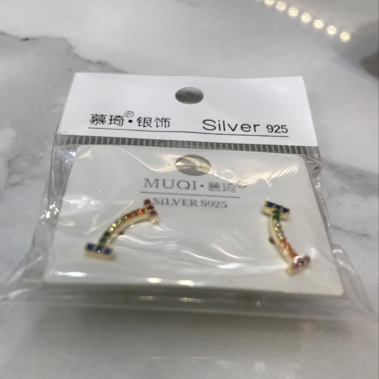 Colorful zirconium smiling face Item Picture