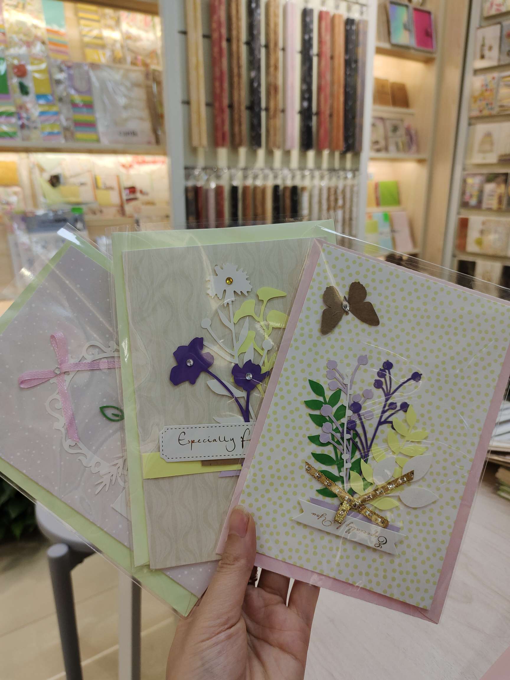 6-card 6-envelope engraved version 29-30 detail image 1