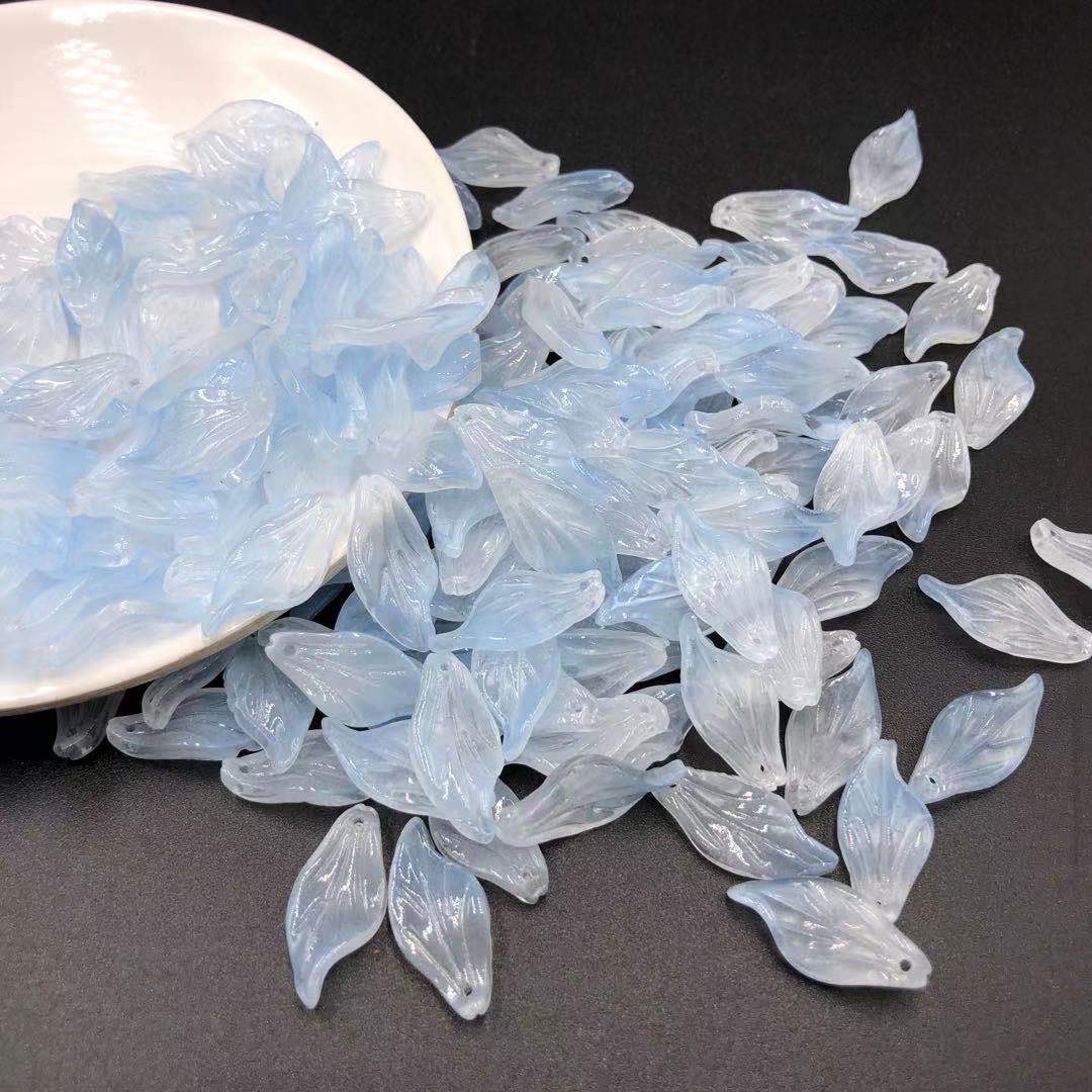 琉璃光DIY手工材料古风发簪头饰水晶散珠步摇流苏吊坠2464