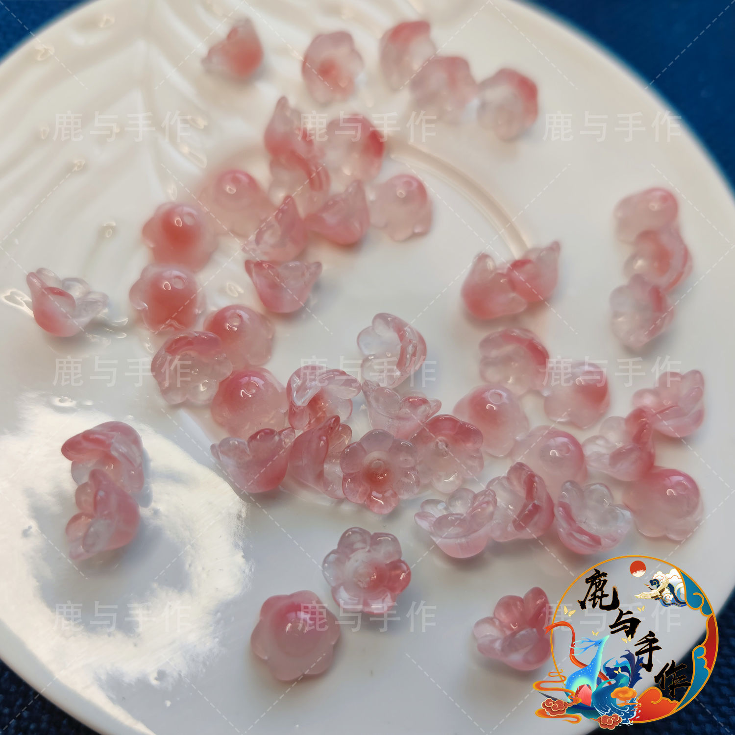 DIY handcrafted materials of Luli Guang, ancient-style hairpins and headwear, crystal scattered beads, tassel pendants, 2478 Specification image