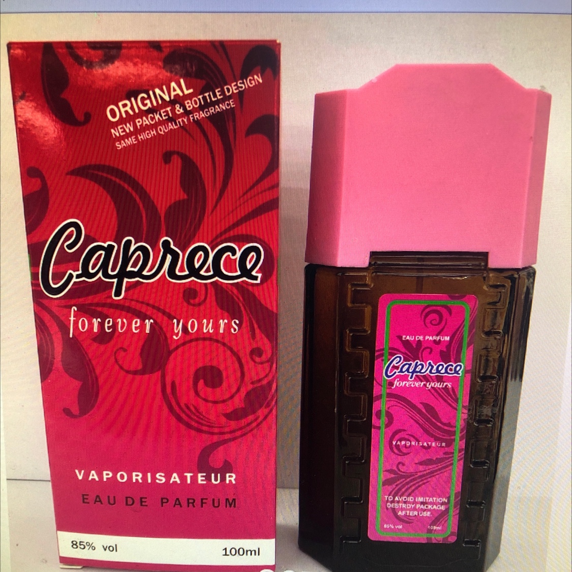 capiese玫瑰馥郁淡雅清香女士香水小众香水100ml