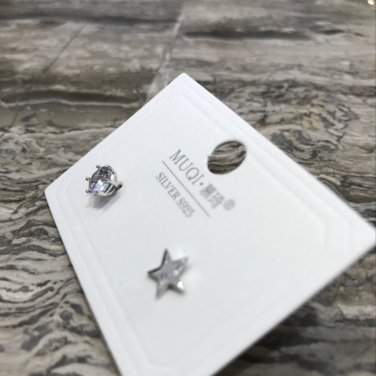 Zircon ➕ five-pointed star details Picture