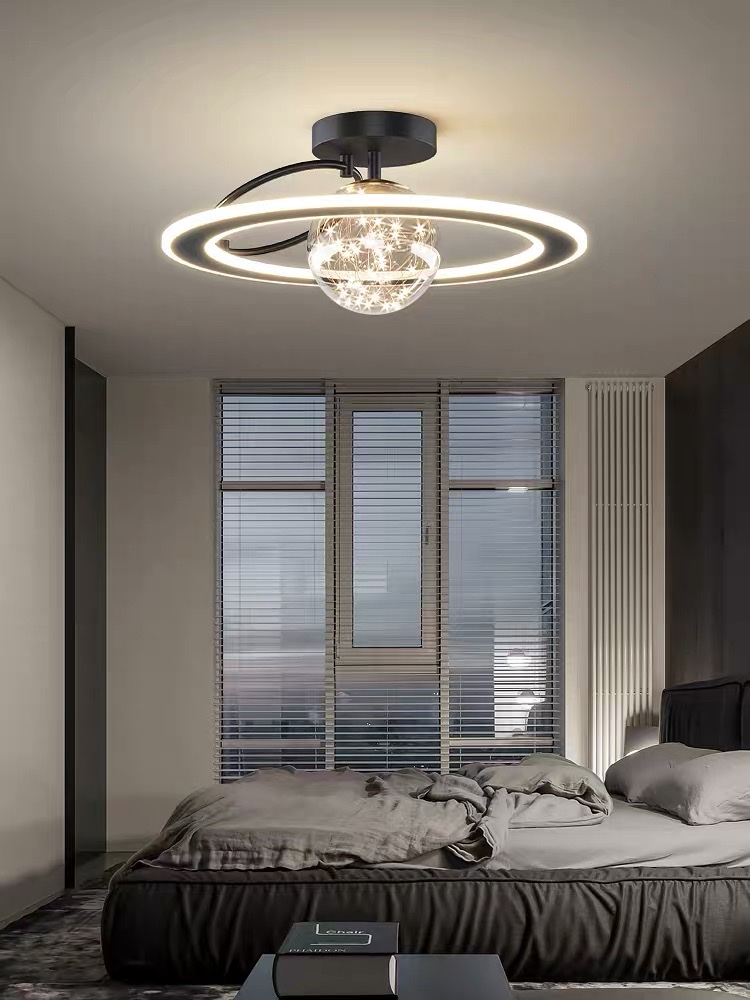Full Sky Star Bedroom Lamp 2021 New Style simple master bedroom lighting fixtures, Nordic light luxury and grand room led ceiling lamp Application Scenario