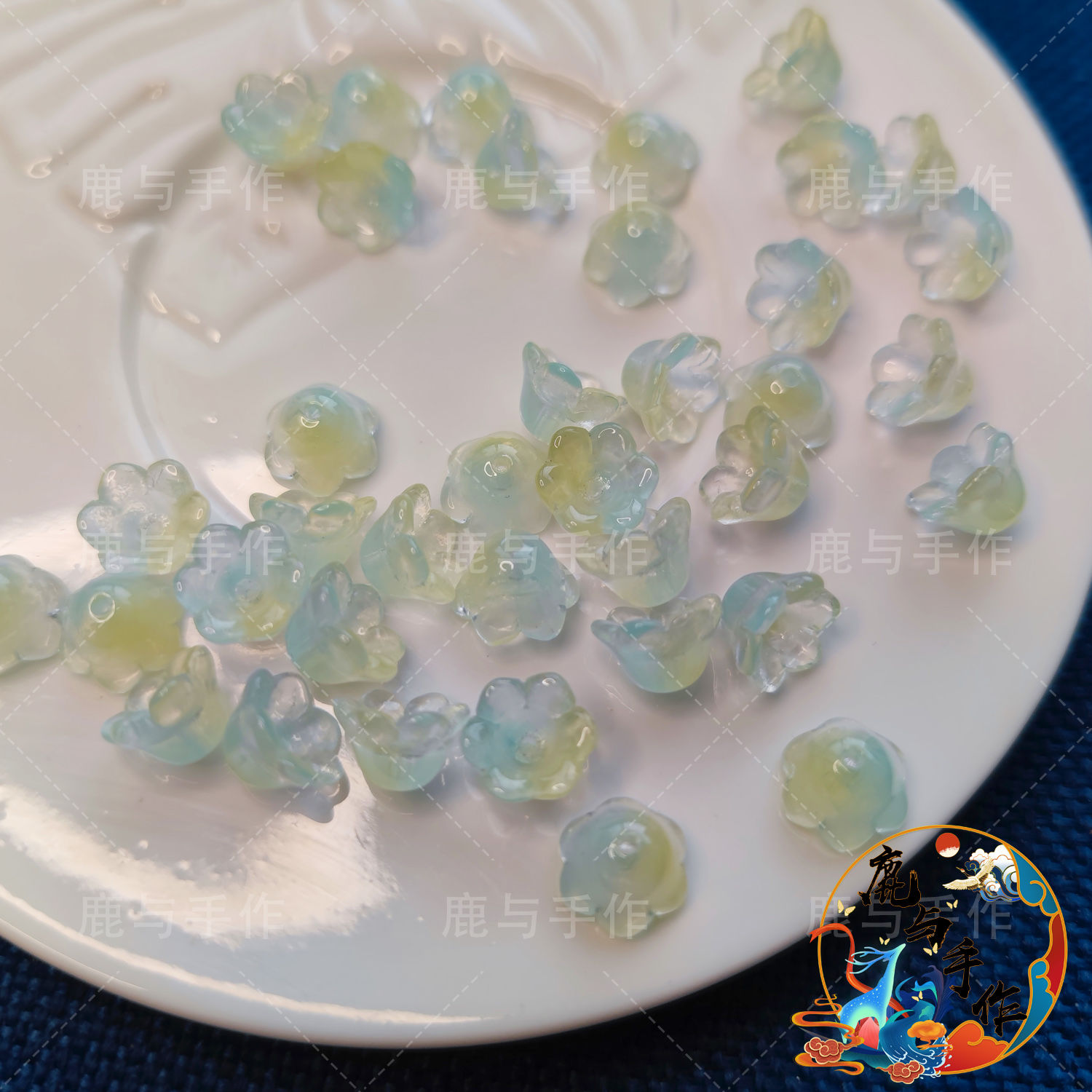 DIY handcrafted materials of Luli Guang, ancient-style hairpins and headwear, crystal scattered beads, tassel pendants, 2472 Specification image