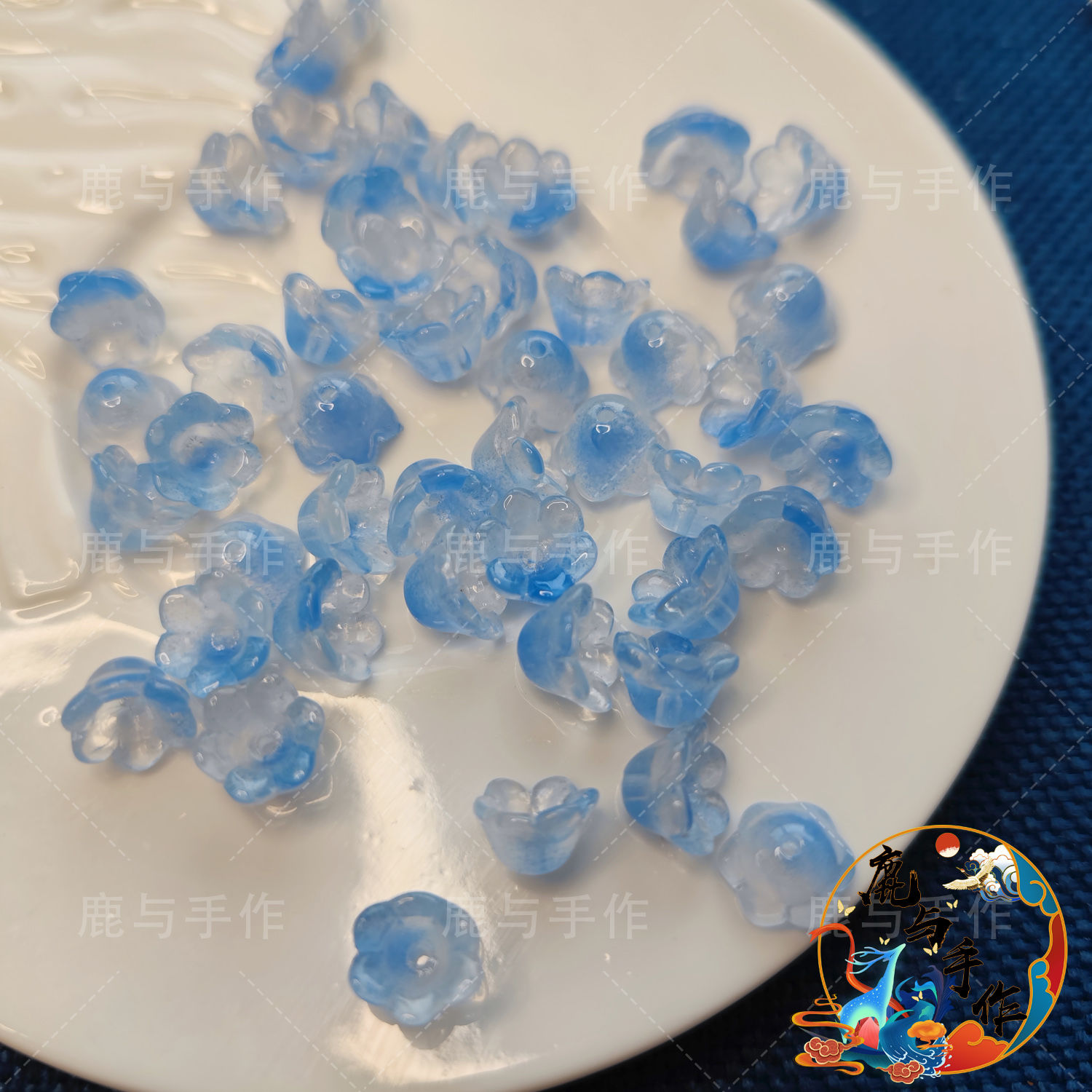 DIY handcrafted materials of Luli Guang, ancient-style hairpins and headwear, crystal scattered beads, tassel pendants, 2478 detail image 3