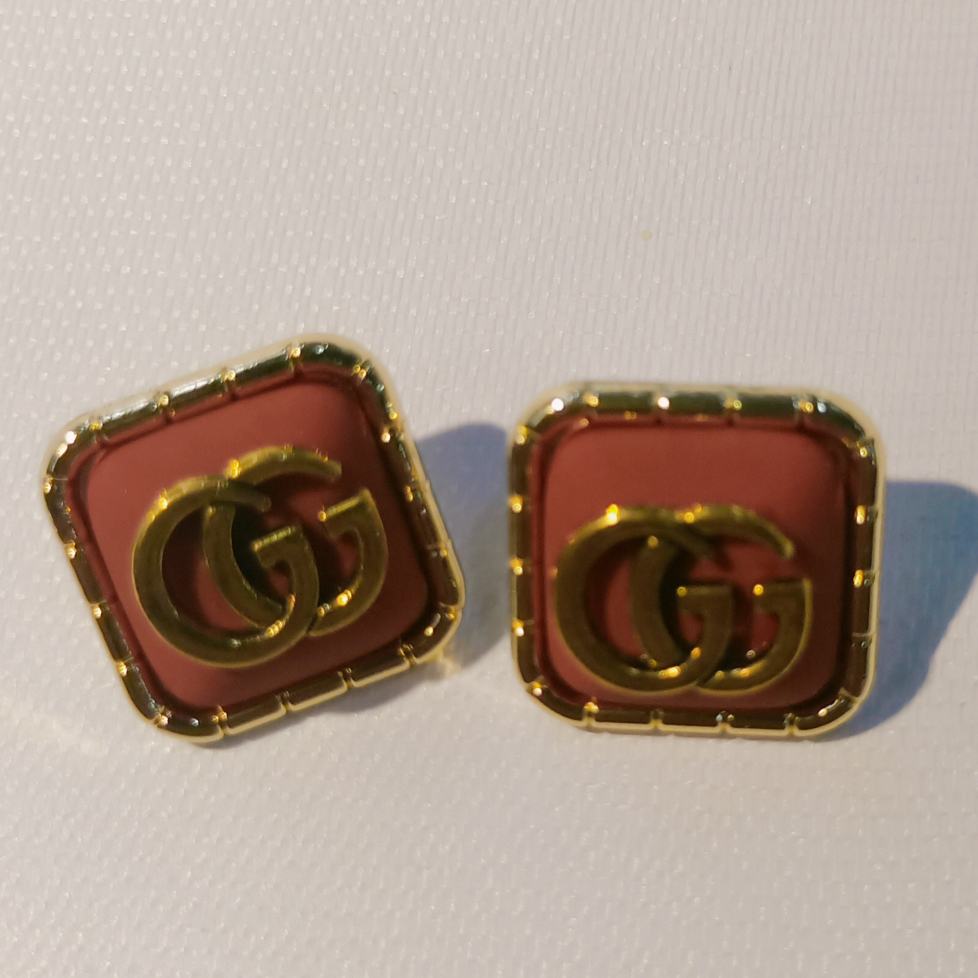 真皮银色韩版时尚耳钉耳环