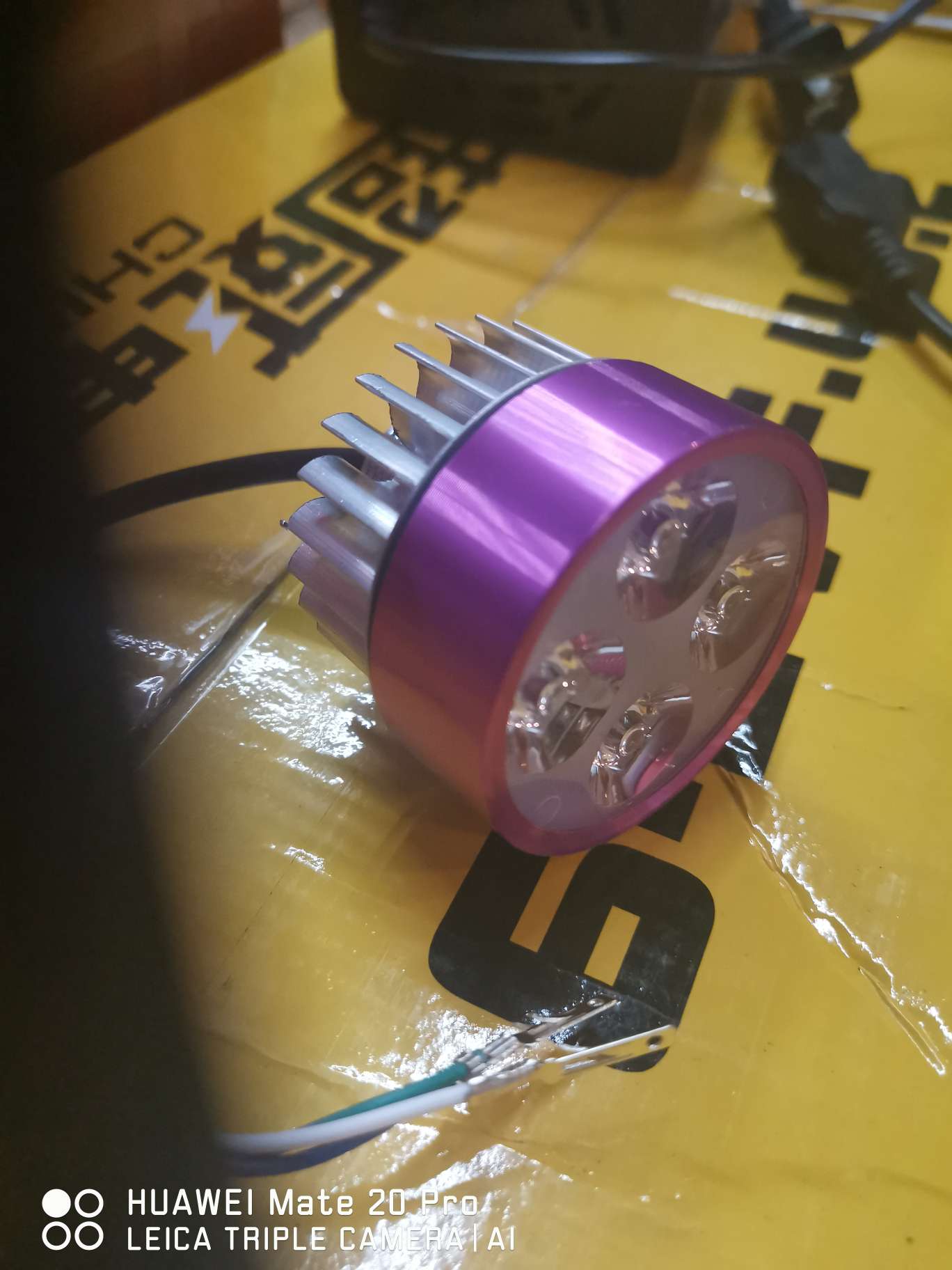 Electric vehicle LED light details Picture