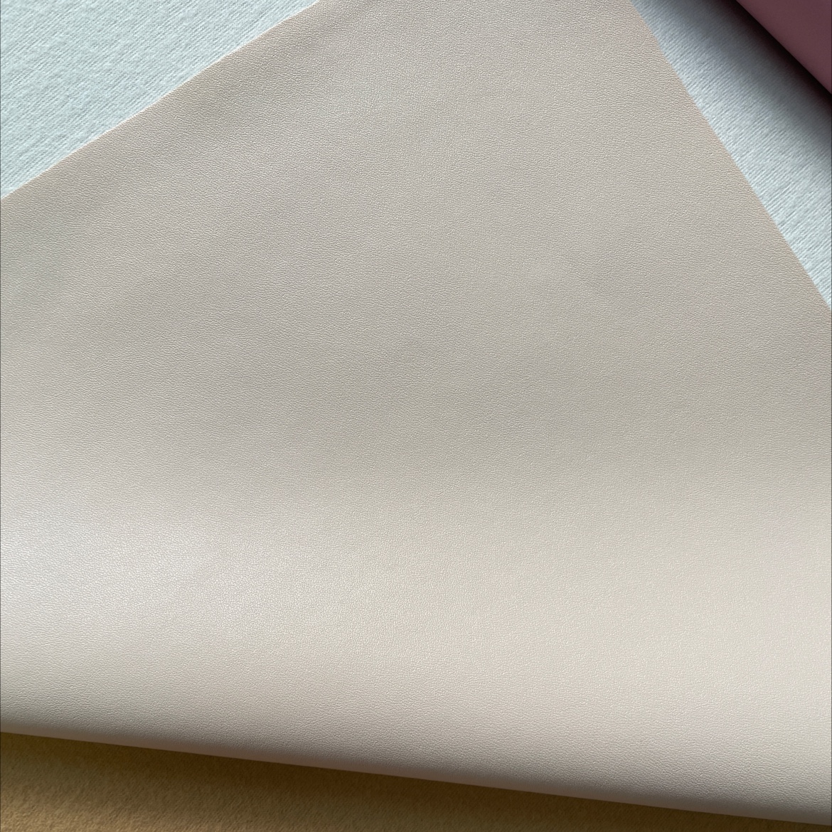 Fine-grained Napa leather fabric, leather bags, sofas, accessories, soft furnishings, belts, pink apricot xwnp015 Application Scenario