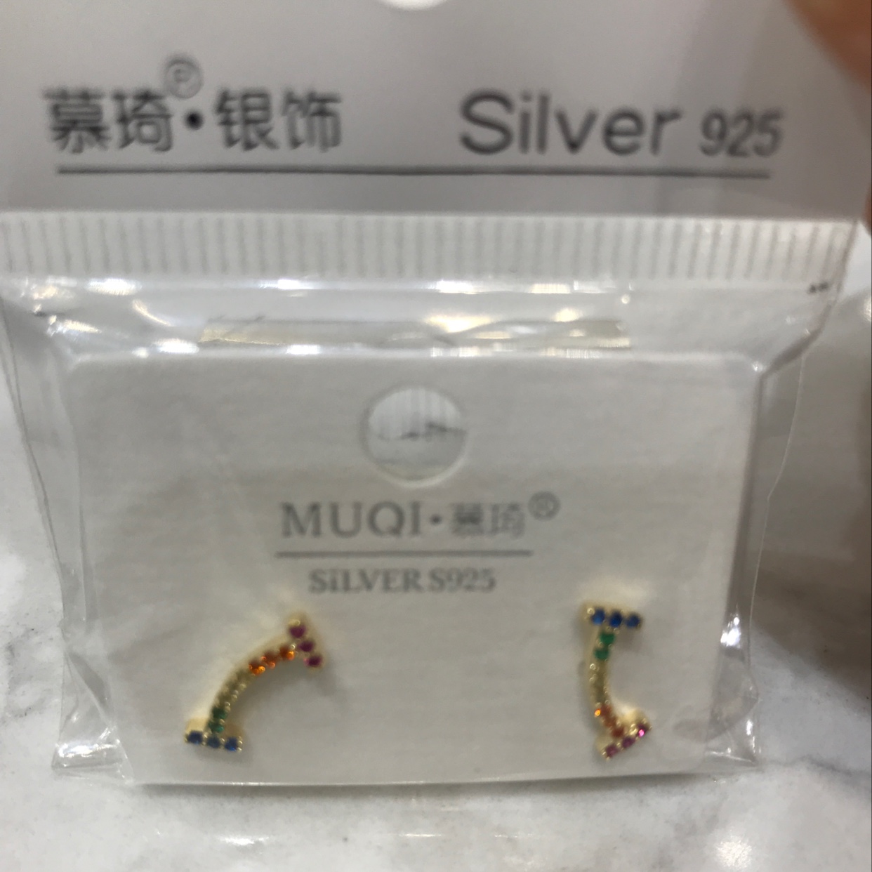 Colorful zirconium smiling face details Picture