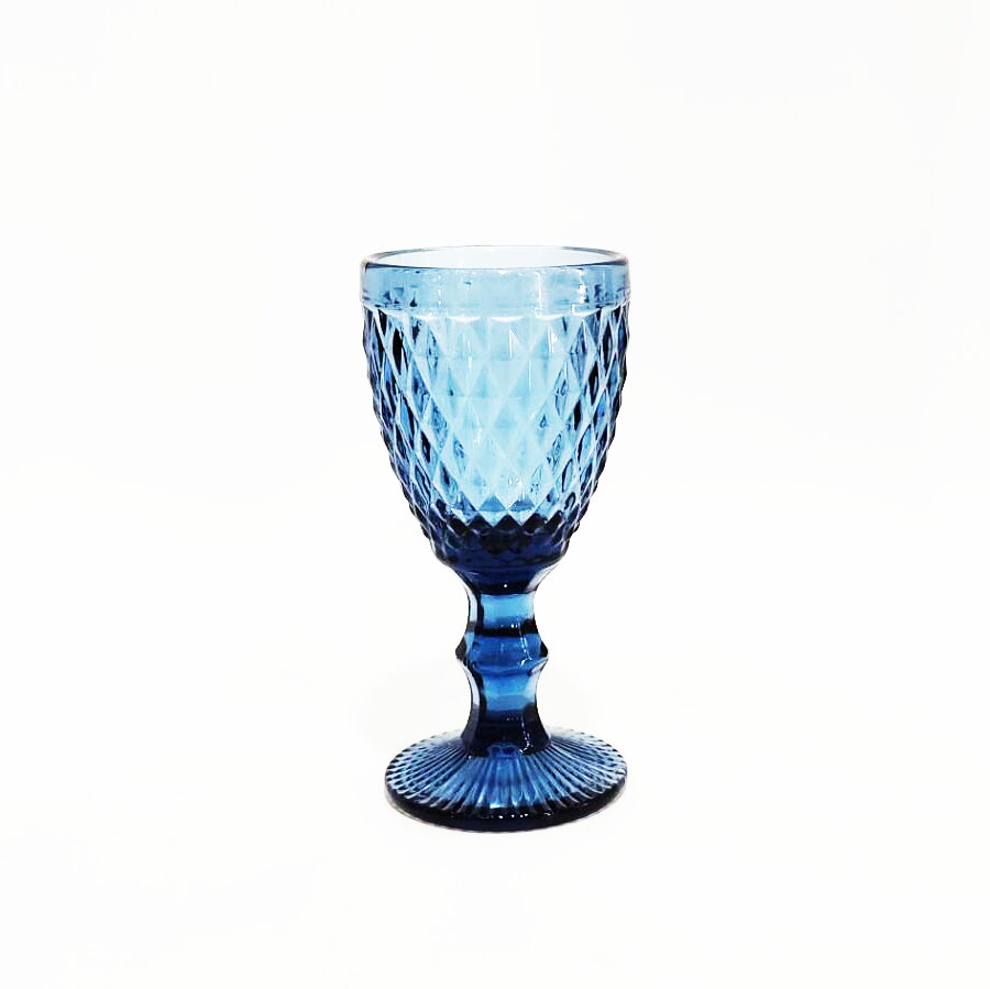 厂家直销创意高端欧式复古浮雕玻璃杯，红酒杯，果汁杯彩色高脚杯详情11
