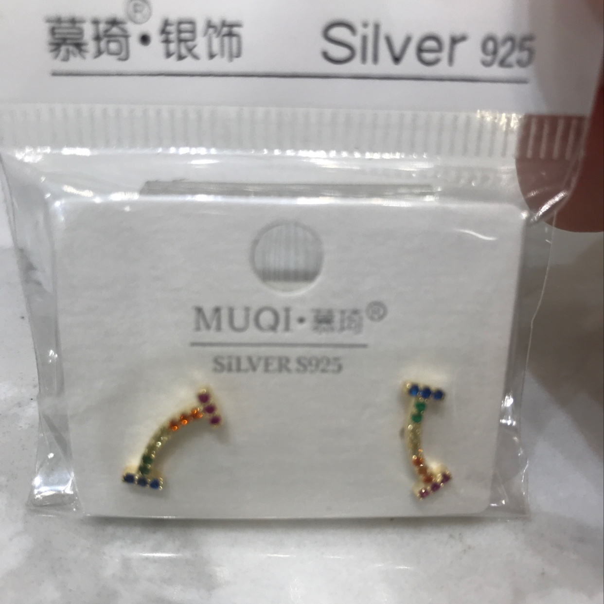 Colorful zirconium smiling face
