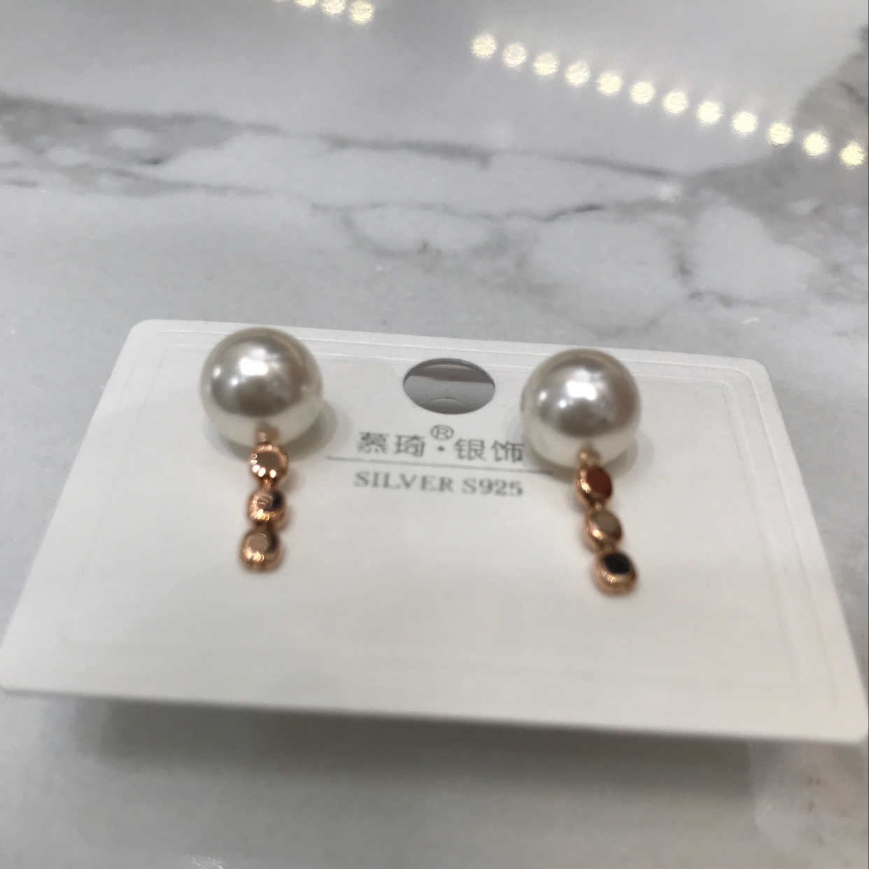 Pearl ➕ rose gold Item Picture