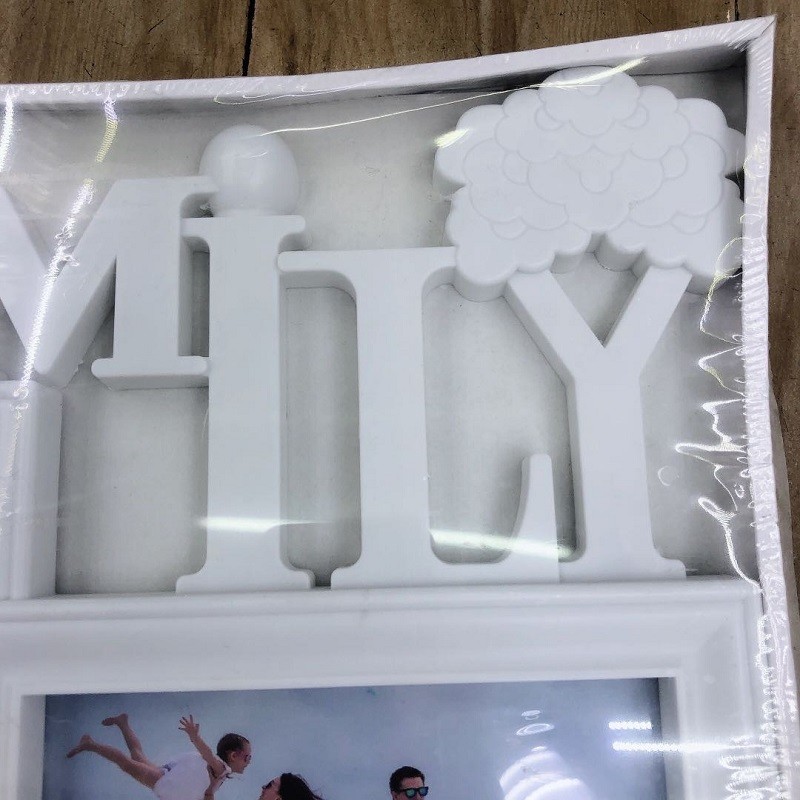 欧式组合连体6寸挂墙相框照片爱心客厅家庭儿童婚纱宝宝照片墙批发详情图3