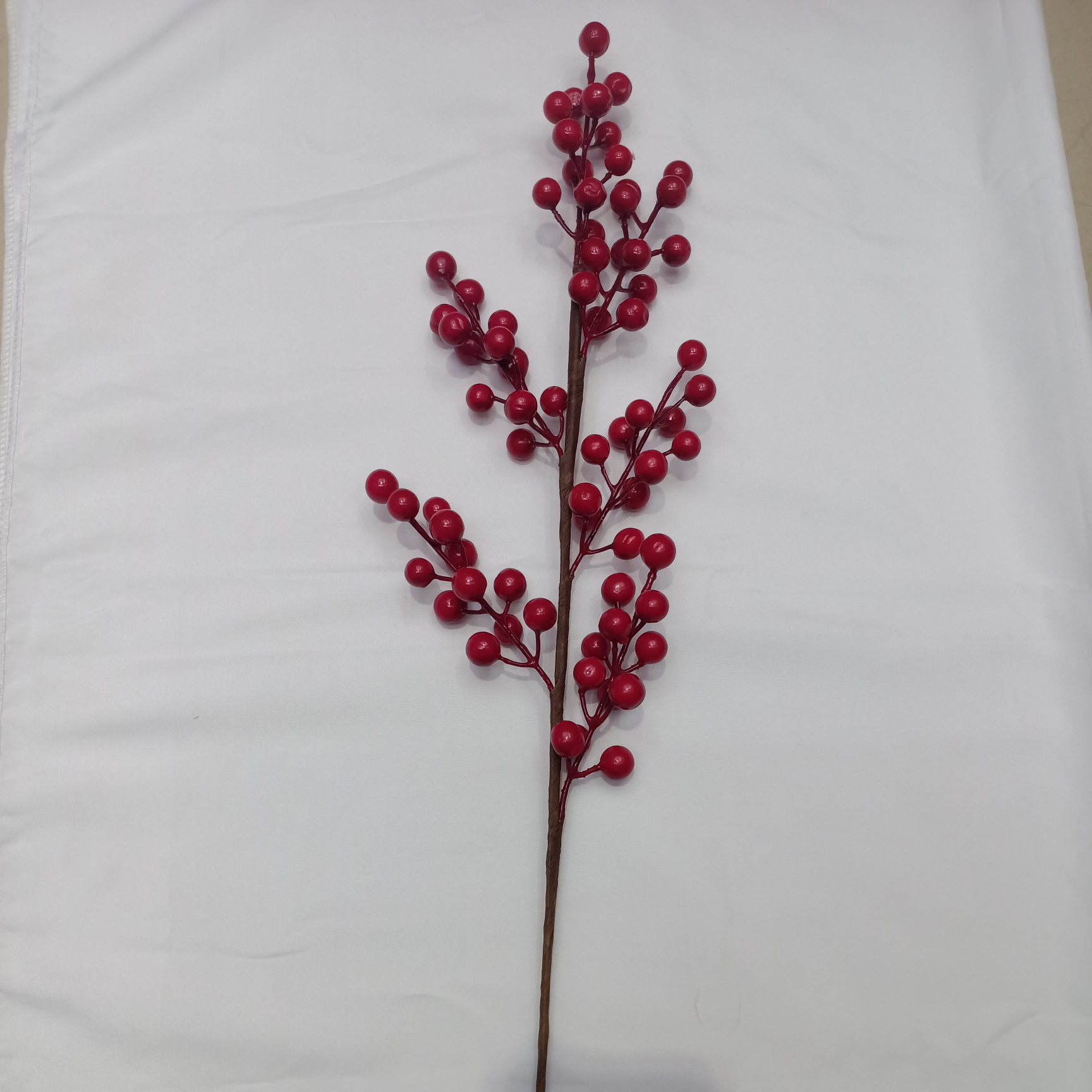 红果6头 单只  福桶插花配件 每叉都打胶水 不易脱落 厂家直销 质量过关