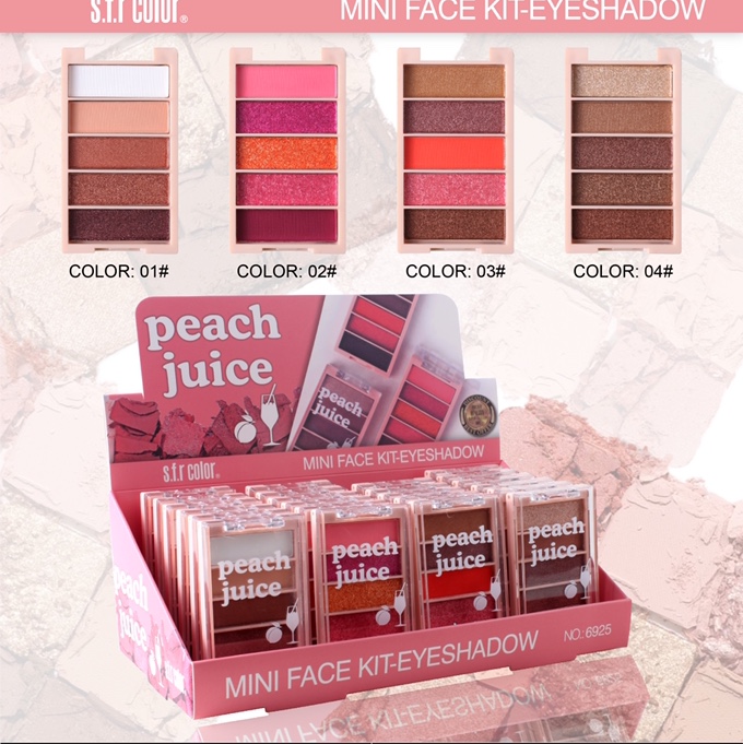 眼影盘06 色泽靓丽易上色不易脱妆眼影 