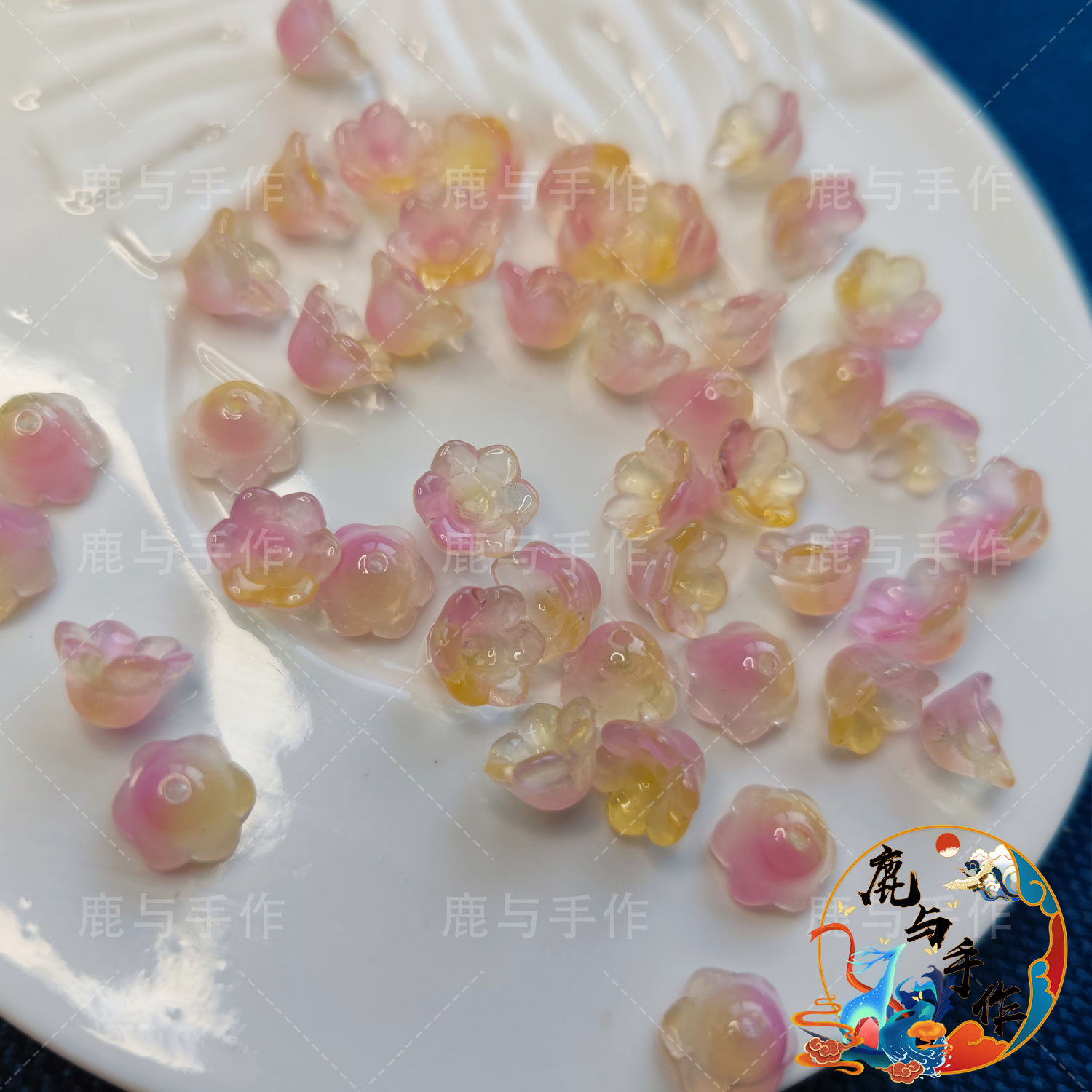 DIY handcrafted materials of Luli Guang, ancient-style hairpins and headwear, crystal scattered beads, tassel pendants, 2472 Item Picture